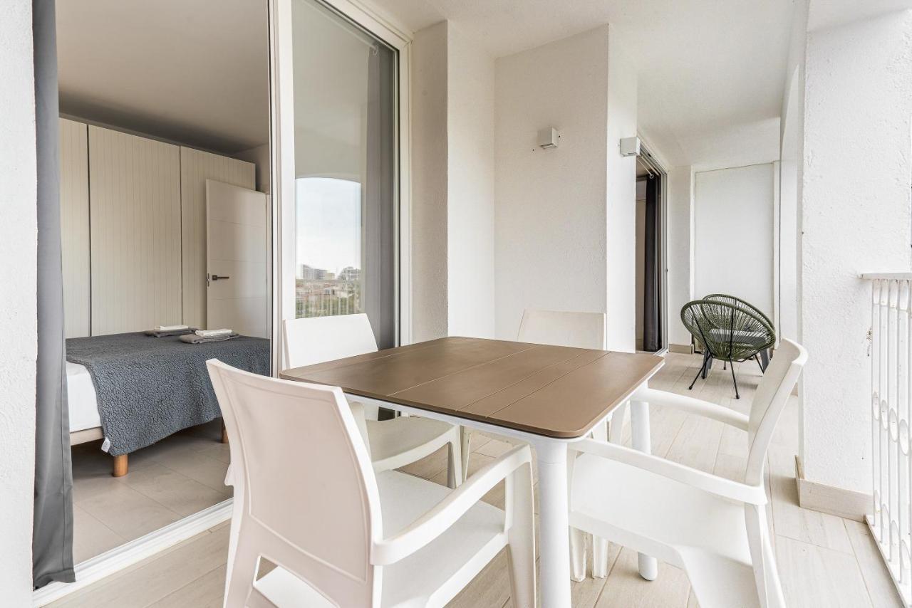 Apartamento Welcs Emp 004 Con Inmejorables Vistas Leilighet Empuriabrava Eksteriør bilde